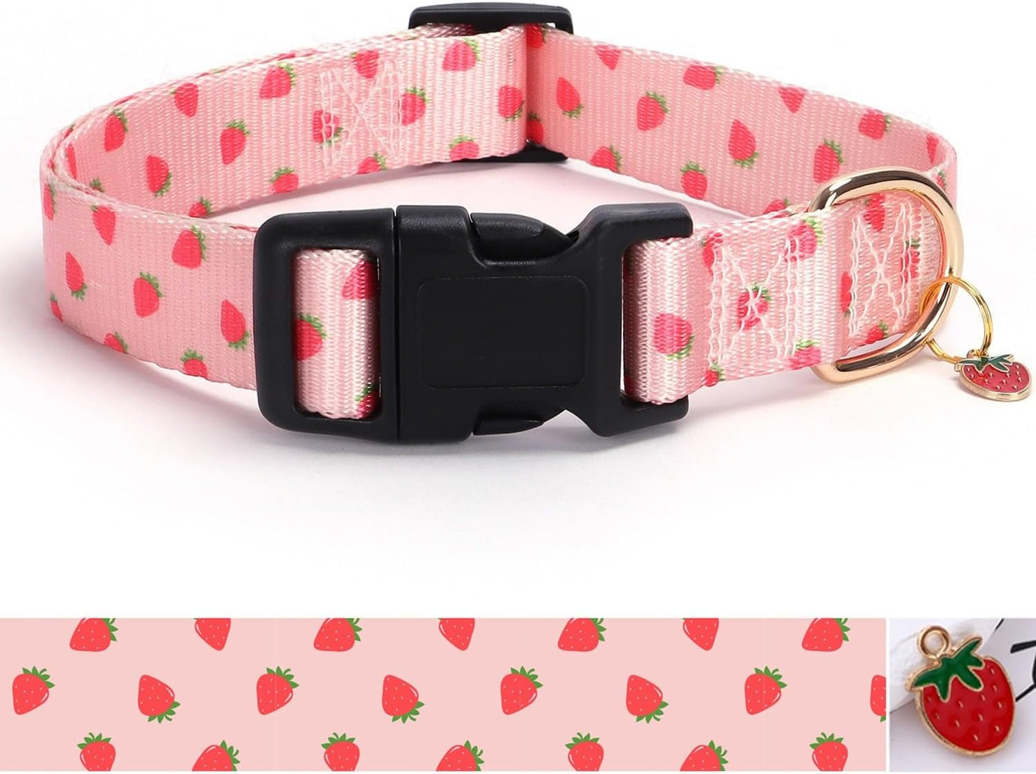 Reflective Dog Collar with Buckle Adjustable Safety Nylon Collars for Small Medium Large Dogs, Blue XL